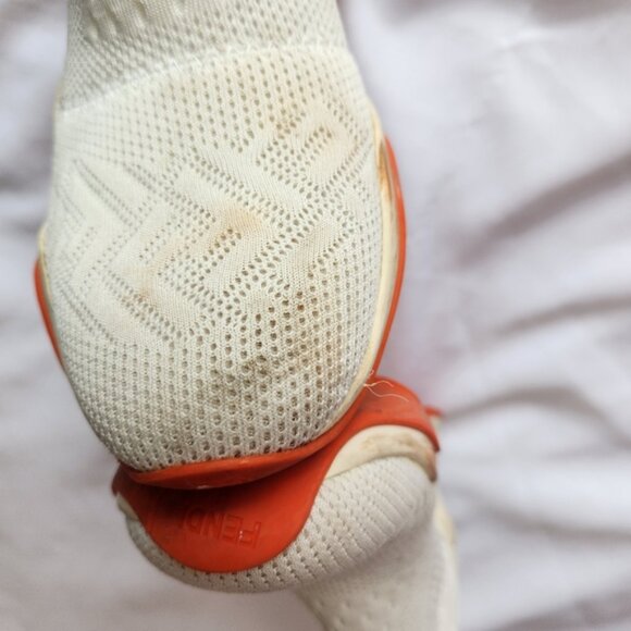 Fendi FFluid Sneakers Mid-Top High-Tech Jacquard - Picture 11 of 16